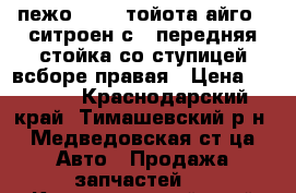  	пежо 107 , тойота айго , ситроен с-1 передняя стойка со ступицей всборе правая › Цена ­ 3 500 - Краснодарский край, Тимашевский р-н, Медведовская ст-ца Авто » Продажа запчастей   . Краснодарский край